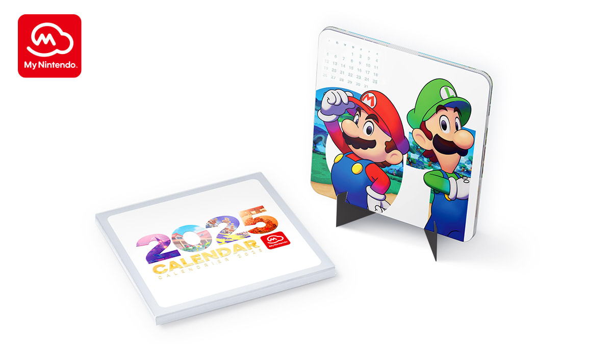 My Nintendo 2025 Desktop Calendar Nintendo Official Site
